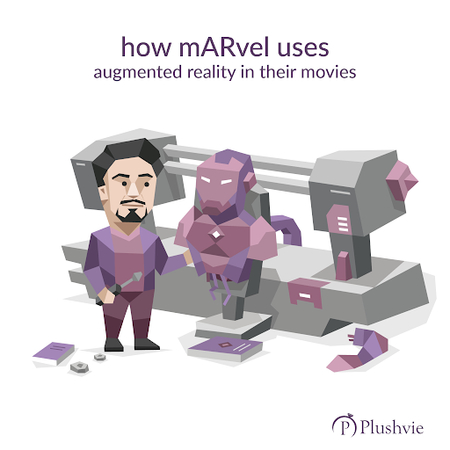 how m’AR’vel uses augmented reality in their movies